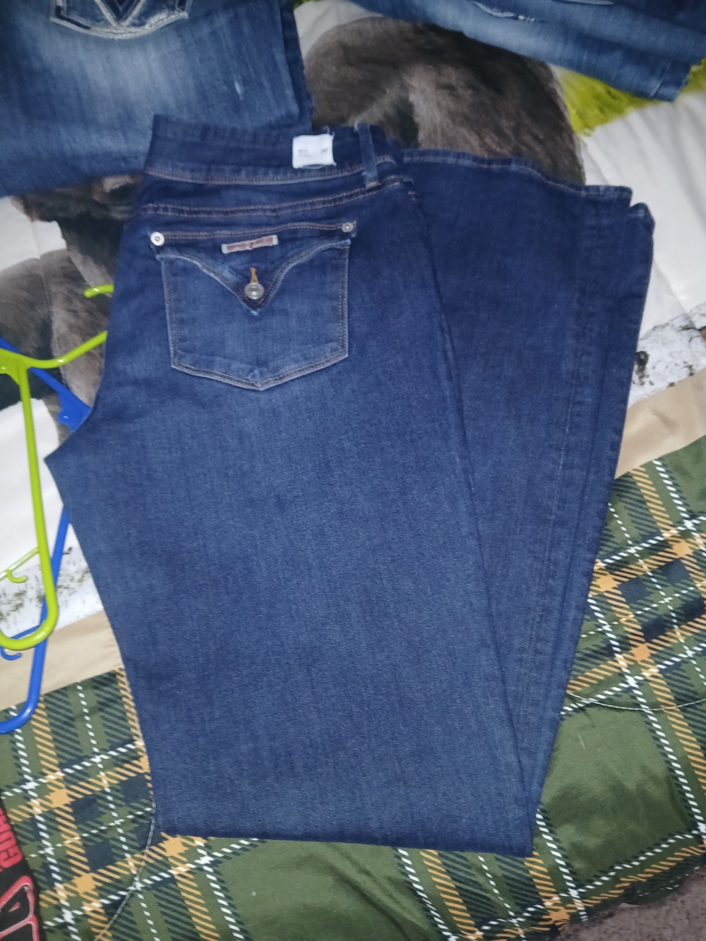 Women’s Dark Blue Denim Hudson Jeans - Classic Fit
